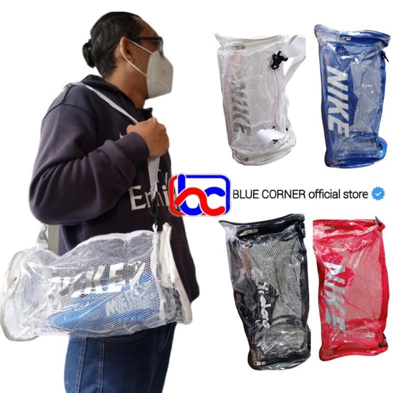 TAS FUTSAL TABUNG TRANSPARAN - TAS GYM - TAS SEPAKBOLA