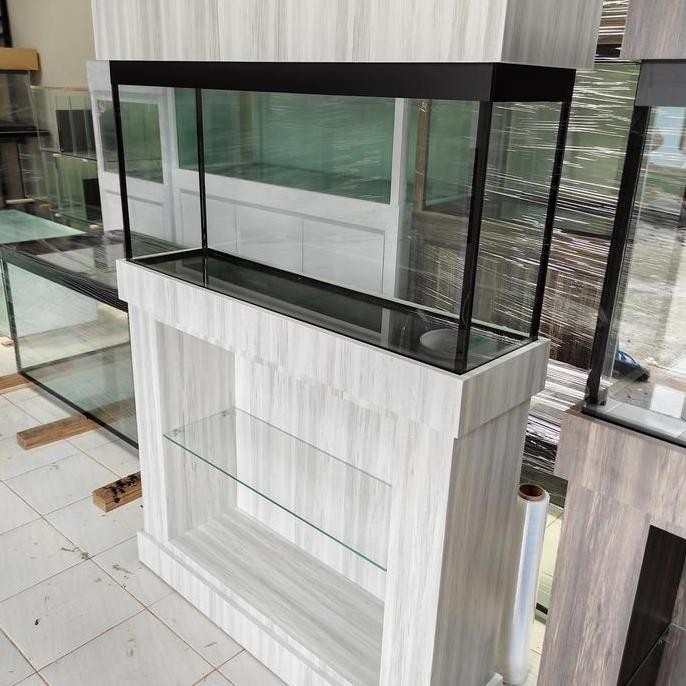 Kabinet Aquarium Partisi Ruangan 100Cm