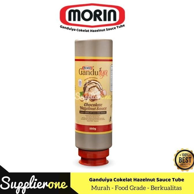 

Grosir Morin Ganduiya Cokelat Hazelnut Sauce Tube 550Gr / Saus Cokelat Hazelnut / Morin Saus Cokelat Hazelnut