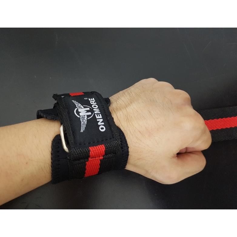 STRAP RING GYM / WRIST WRAP SUPPORT / LIFTING STRAP / STRAP ANGKAT BEBAN / WEIGHT LIFTING