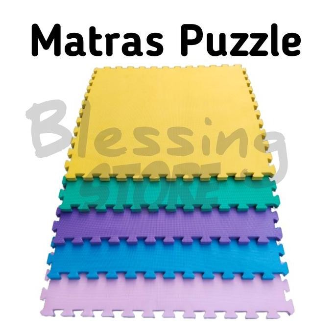 Matras puzzle 100x100 tebal 2 cm karpet beladiri /matras olahraga [terbaik]