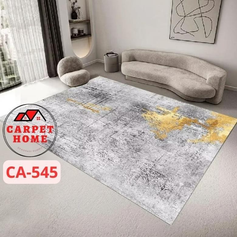 Karpet Eropa Import Polyester Abstrak