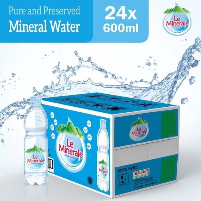 

Original Le minerale 600ml - air le minerale kemasan 600ml - le minerale botol