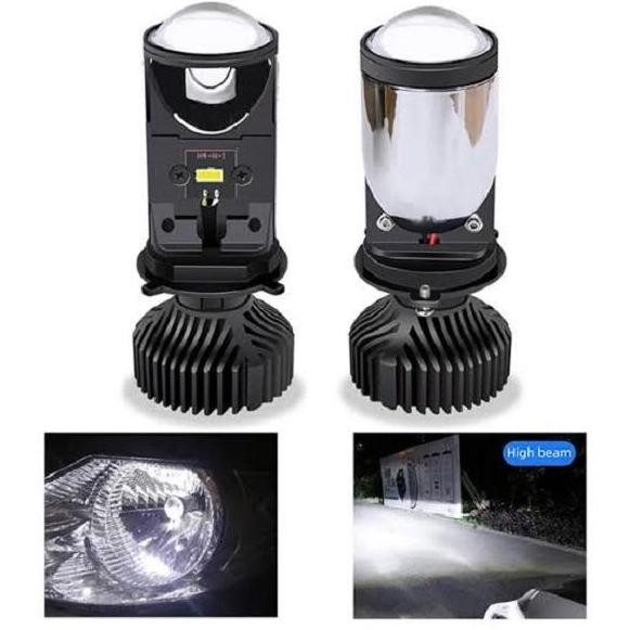 New Lampu LED Projie H4 Mini Projector VINYX L6K H4 Motor Mobil Y9 Y6 SBY