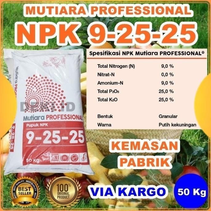 

Terlaris Pupuk Npk Professional 50 Kg Via Kargo 9 25 25 Mutiara Meroke Profesional Nutrisi Pembuahan Tanaman