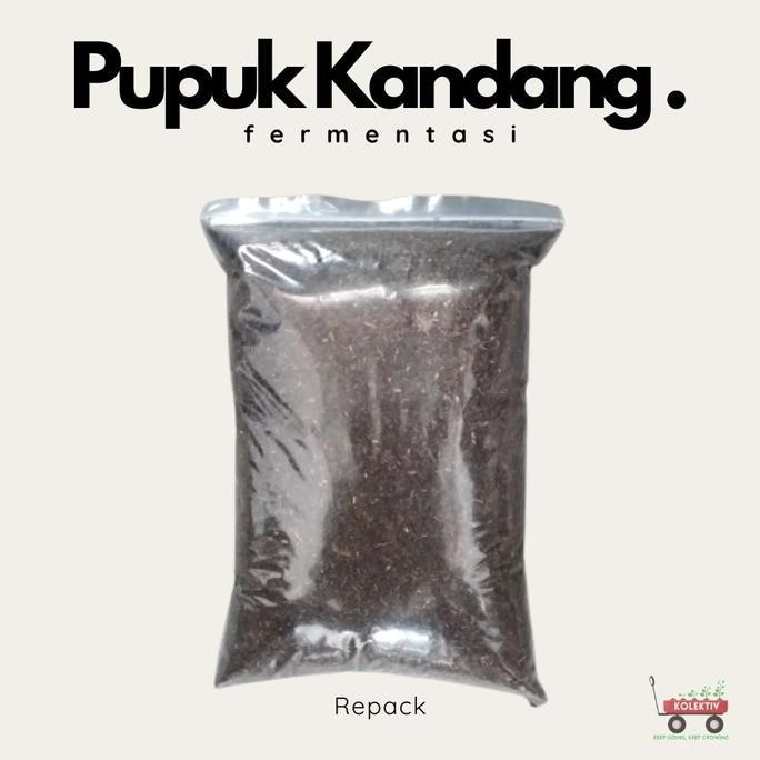 

Terlaris Kohe Pupuk Kandang Murni Halus Fermentasi - Repack 1Kg/2Kg/5Kg