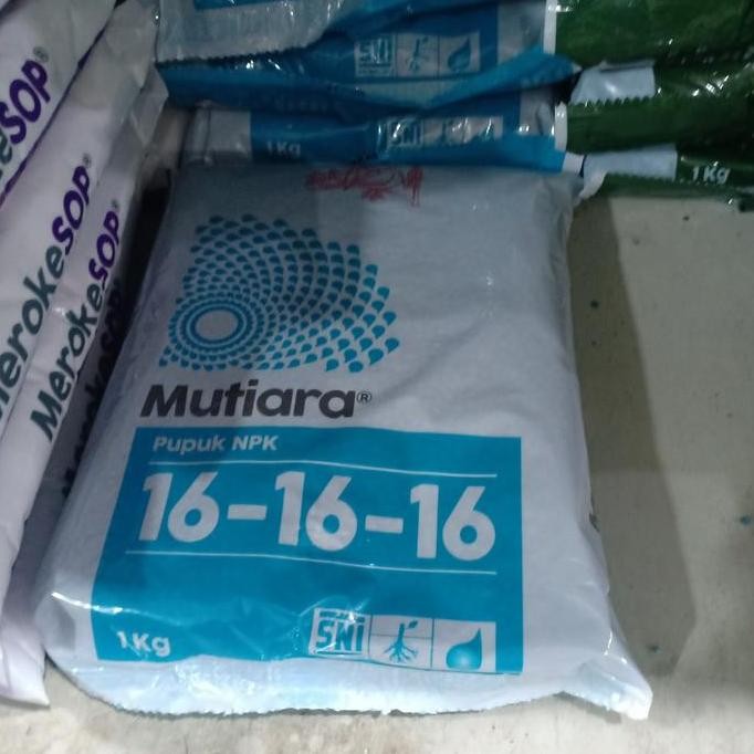 

Terlaris Pupuk Npk Mutiara 16 16 16 1Kg