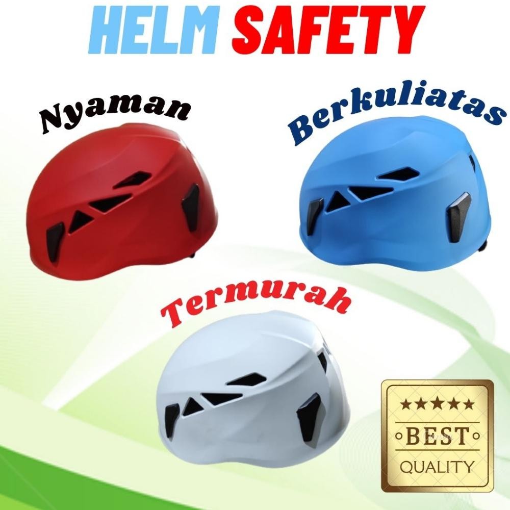 Helm Safety Panjat Tower Climbing Proyek Sar Rescue Mountaineering