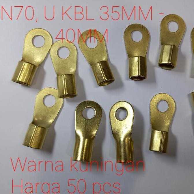 HARGA 50 PCS SKUN KABEL AKI MOBIL, TERMINAL AKI 70A