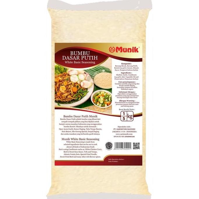 

@=@=@=@=] Bumbu Munik Bumbu Dasar Putih - 1000gr