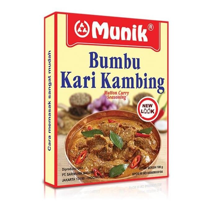 

((((()paling dicari] Bumbu Kari Kambing Munik - 100 gr