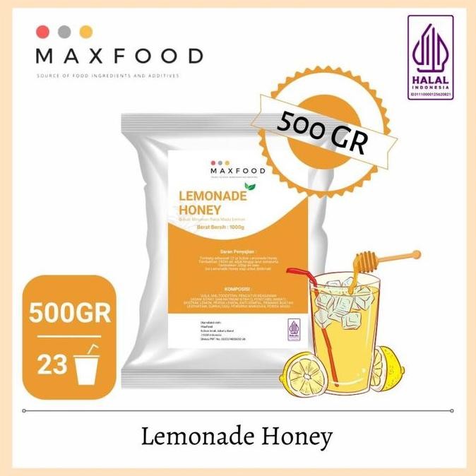 

BARU BUBUK MINUMAN RASA MADU LEMON / LEMONADE HONEY 500 GRAM