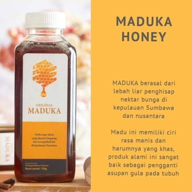 

BARU MADU MADUKA HONEY ASLI HUTAN INDONESIA 700GR & 350GR ORI