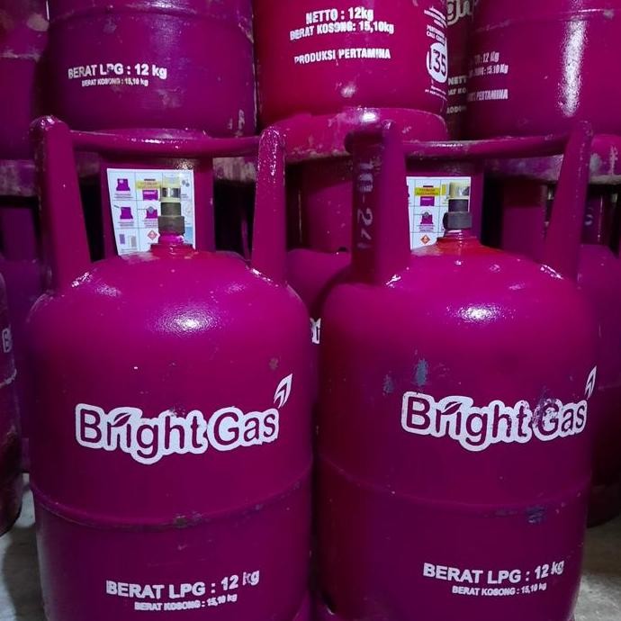 Bright Gas Elpiji 12 Kg kosongan