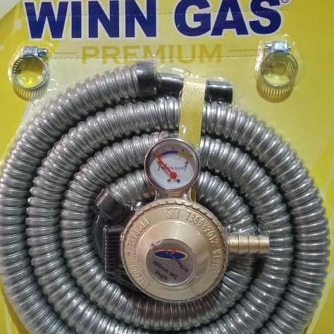 Selang Regulator Otomatis Winn Gas Premium