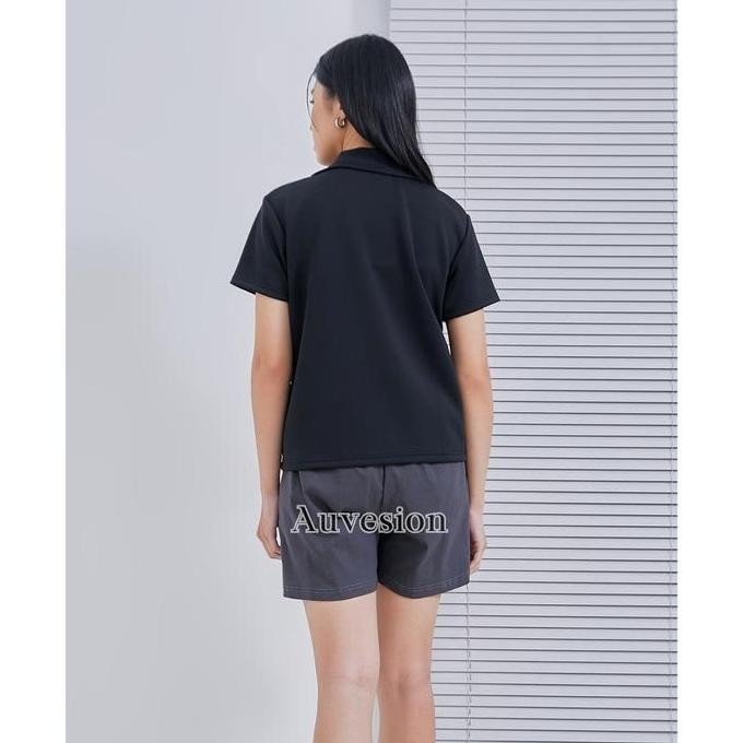 4957 Magie Short Sleeves Scuba Blazer | Blazer Lengan Pendek Wanita | Blazer Kerja | Academia Outfit