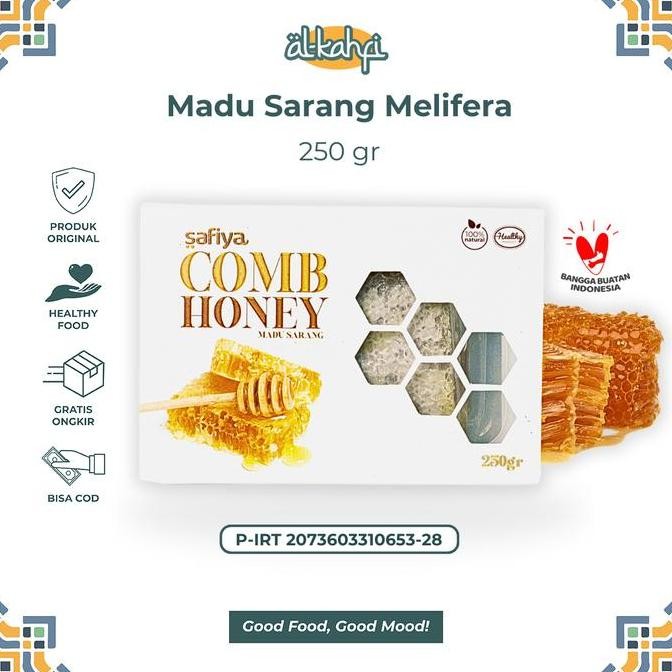 

BARU MADU SARANG SAFIYA 100 GRAM - 500 GRAM | MADU MURNI ASLI MALIFERA
