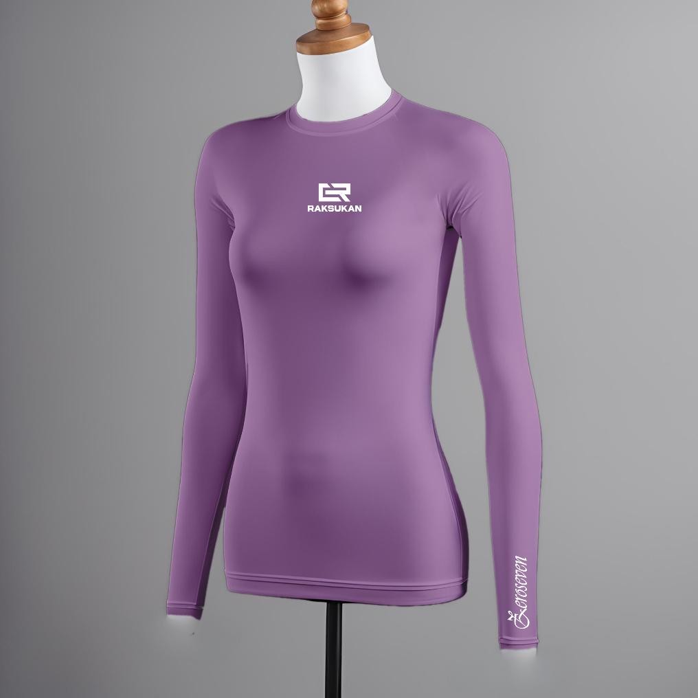 Baju manset wanita lengan panjang Atasan dalaman wanita Baju olahraga wanita lengan panjang