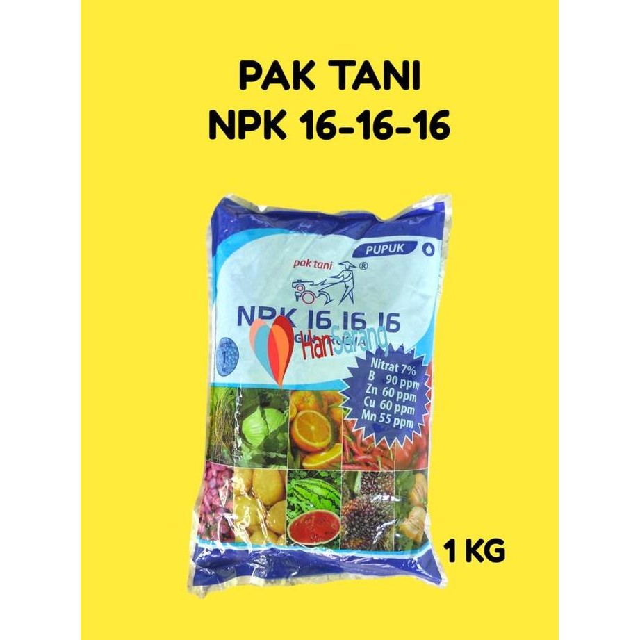 

Terlaris Pupuk Npk Mutiara Cap Pak Tani 16 16 16 Origin Rusia