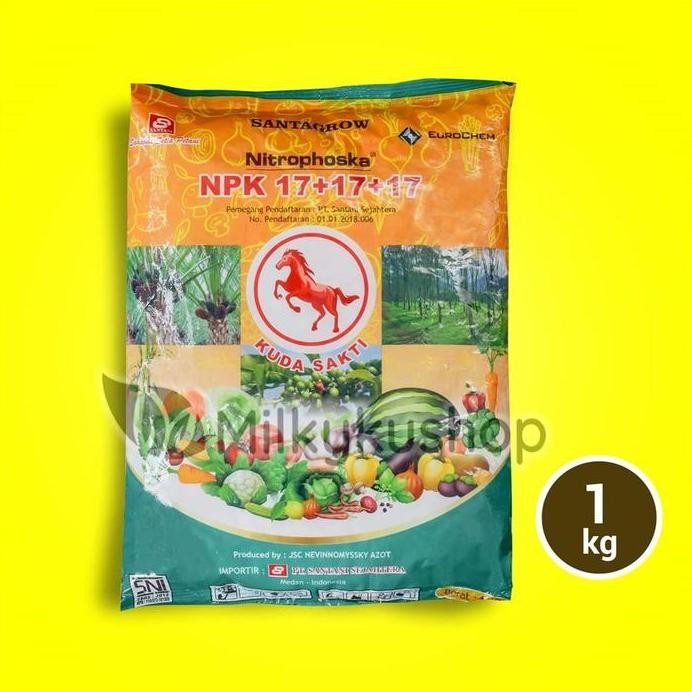 

Terlaris Pupuk Santagrow Nitrophoska Npk 17 17 17 Isi 1 Kg Kemasan Pabrik