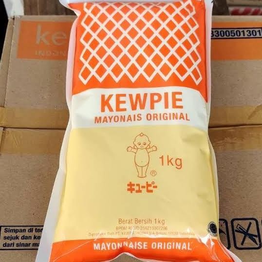 

Baru Kewpie Mayonnaise Original 1 Kg Dus Isi 6 Bungkus