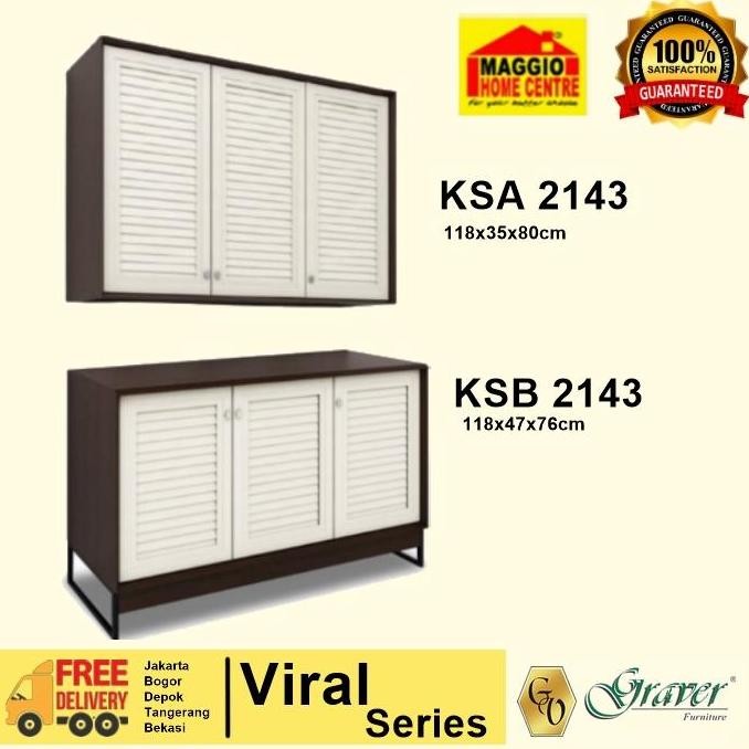 RAK PIRING MINIMALIS MODERN - LEMARI PIRING - KITCHEN SET MINIMALIS -KSA VIRAL - GRAVER Termurah