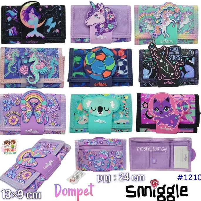 Terbaru Dompet Smiggle Anak / Dompet Lipat Smiggle Anak Laki-Laki Perempuan