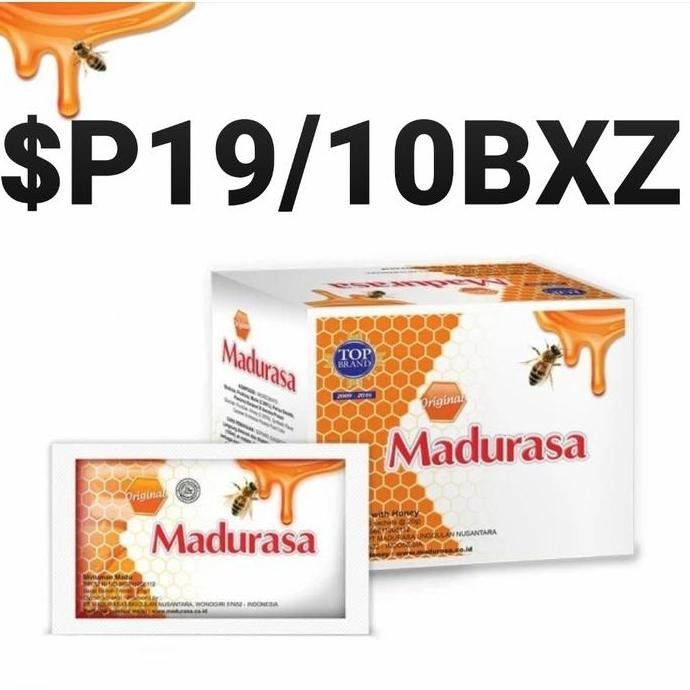 

BARU MADU RASA MURNI ($P19) 1O BOX. KEMASAN 1BOX ISI 12 SACHET