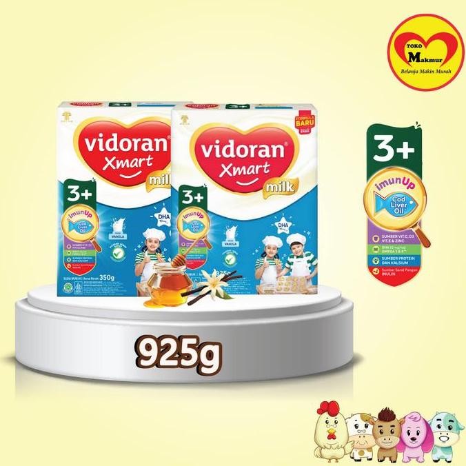 

BARU VIDORAN XMART 3+ VANILA / MADU 925GR / TOKO MAKMUR ONLINE