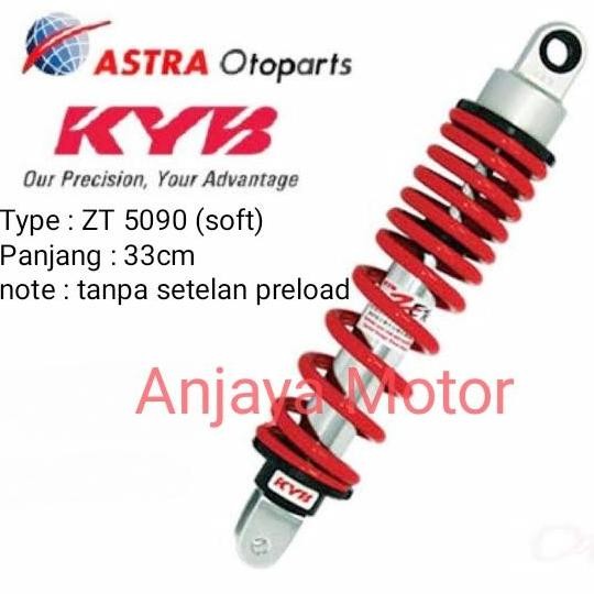 skok shock KYB ZETO vario 125 150, beat fi, scoopy fi