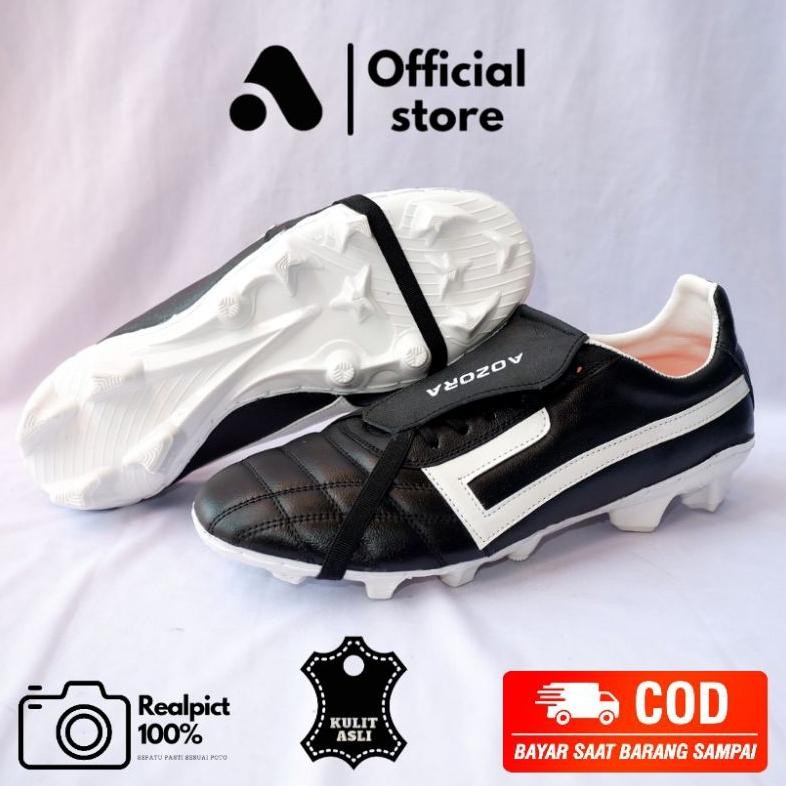 Promo sepatu bola kulit kangguru aozora original series chitta fg terbaru nyaman dipakai
