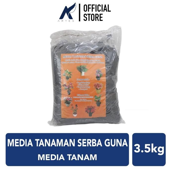 

Terlaris Media Tanaman Pupuk Kandang-Sekam Bakar-Tanah Lembang-Cocopeat 3.5 Kg