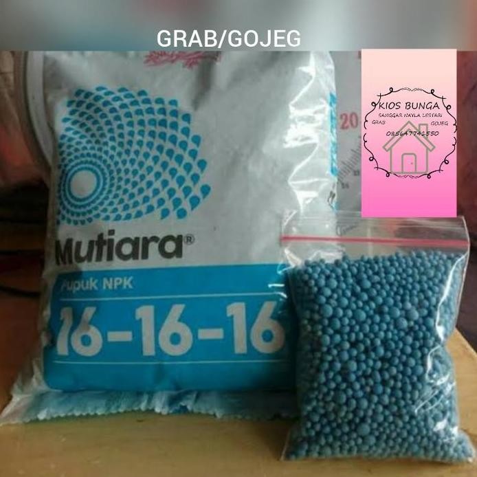 

Terlaris Pupuk Npk 16 16 16 Kemasan 200Gram/Vitamin Tanaman Murah