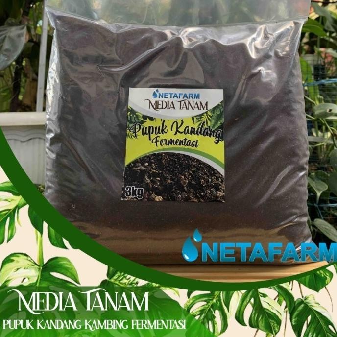 

Terlaris Lu-01 Pupuk Kandang Kambing Fermentasi Organik - 3 Kg