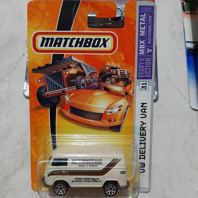 matchbox vw delivery van automotive