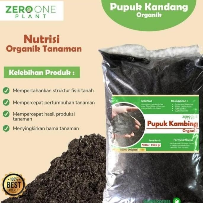 

Terlaris Pupuk Premium Kandang Kambing Media Tanam Penyubur Tanaman Buah Sayur