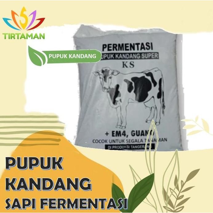 

Terlaris Pupuk Kandang Organik / Kohe Sapi Fermentasi / Pupuk Kandang Siap Pakai Halus Fermentasi Plus Em4 Guano