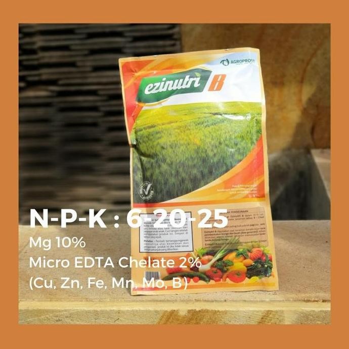 

Terlaris Pupuk Bunga (Generatif) Ezinutri B 100 Gr Pupuk Npk+Mg (Makro + Mikro)