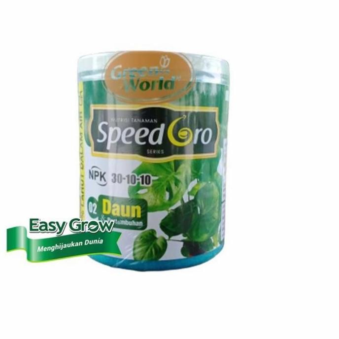

Terlaris Green World Speed Gro Pupuk Daun Dan Pertumbuhan Series Npk 30-10-10