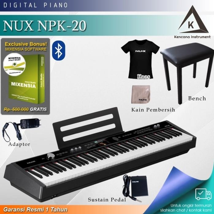 

Terlaris Digital Piano Nux Npk-20 / Npk20 / Npk 20 Garansi Resmi