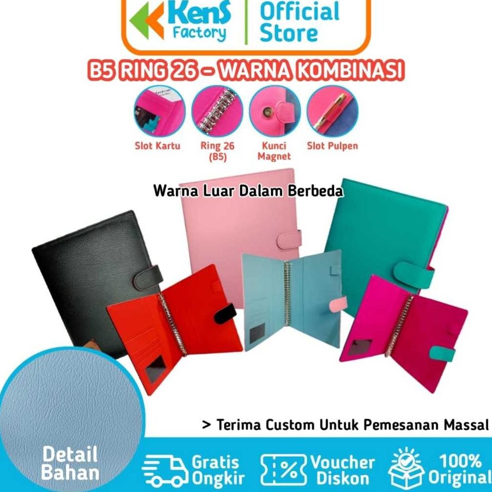 

Ready Binder B5 Kombinasi Ring 26 Agenda B5 Kombinasi Binder Organizer B5 Berkualitas