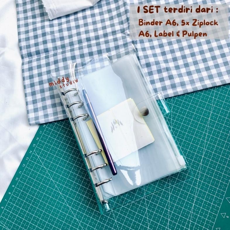 

Ready Binder Budgeting Keuangan Sinking Fund Paket Lengkap A6 - 6Ring