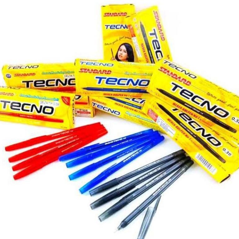 

Ready Pulpen Standard Tecno 0.38 (1Pak/12Pcs)