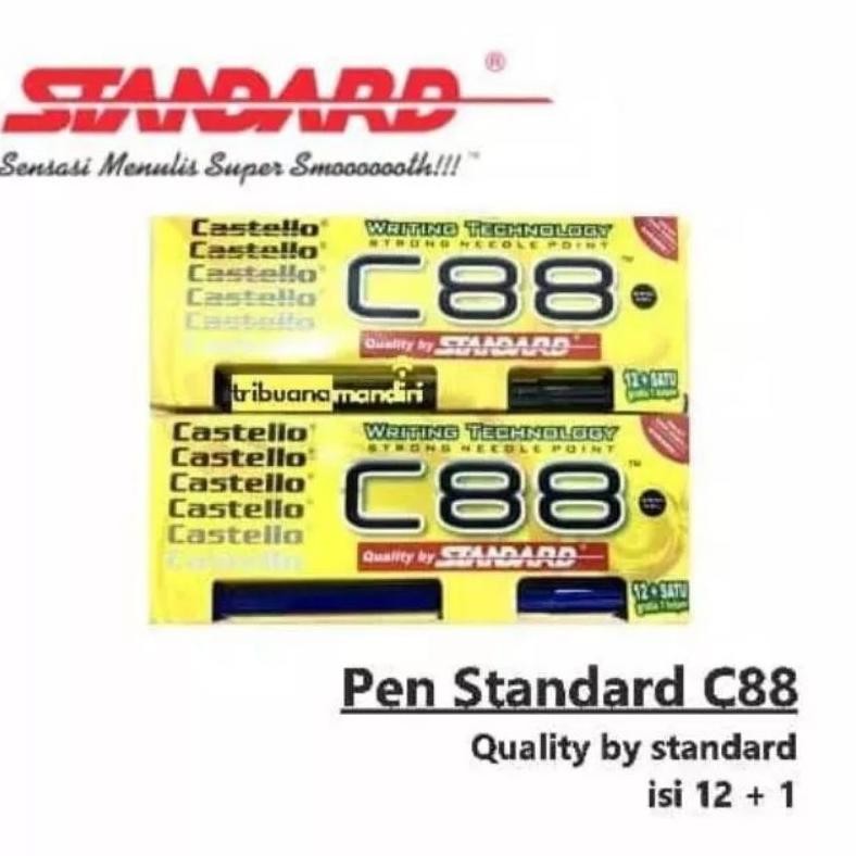 

Ready Pulpen Standard Castello C88 ( 1Pak/12Pcs )