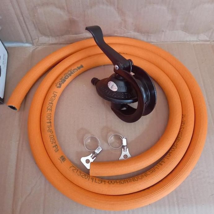 Regulator Modena Starcam Sc-T12R Selang Gas Lpg Modena 1000 Psi