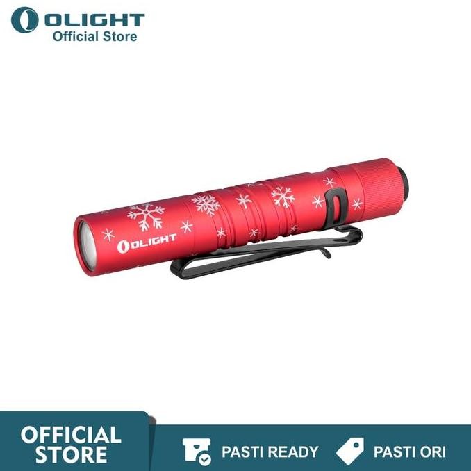 TERBARU - Senter Olight i3T EOS Snowflake Red Flashlight LED