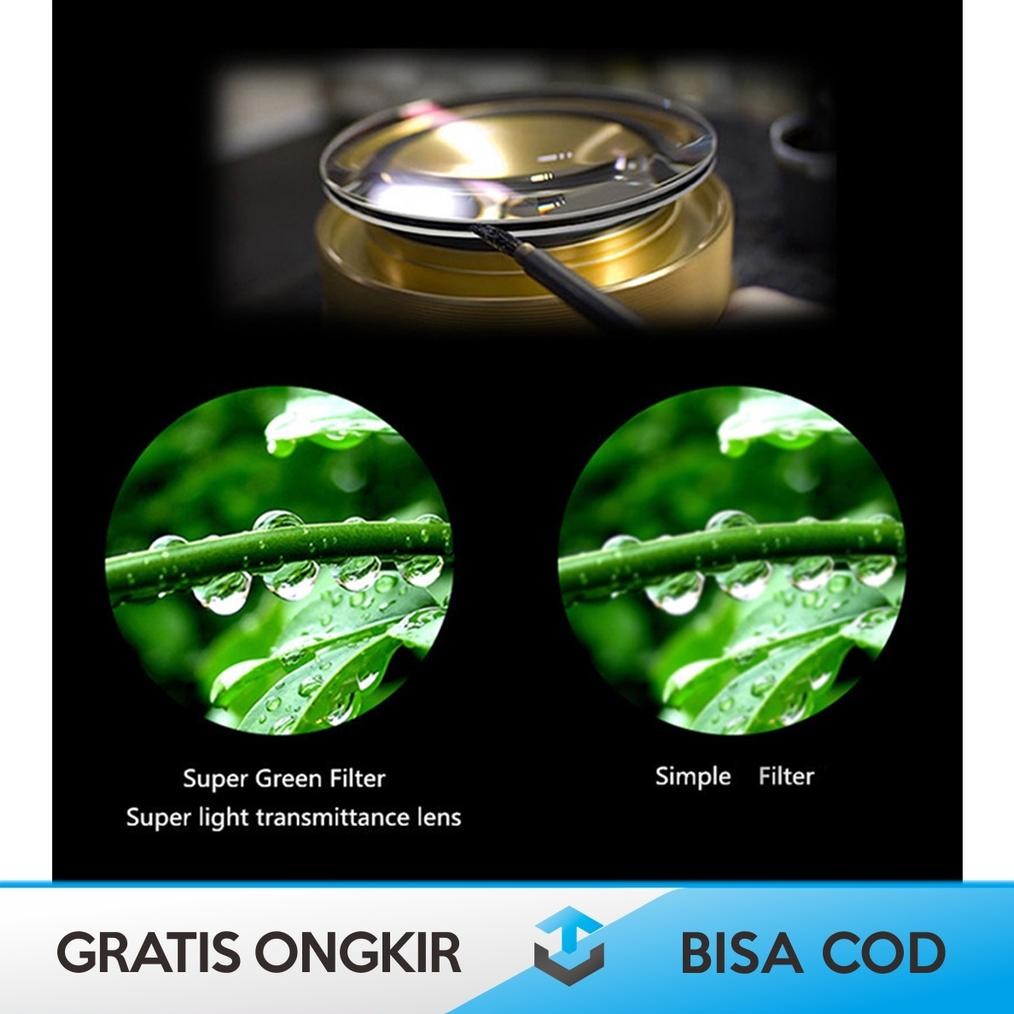 Teropong Monokular Zoom Lens Jarak Jauh 10000 M Siang Malam Original