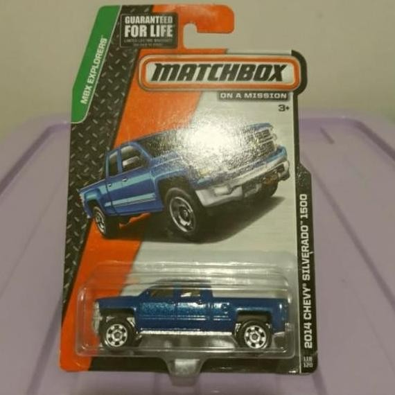 matchbox 2014 chevy silverado 1500
