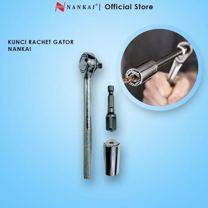 Diskon Kunci Pas Super / Socket Gator / Gator Grip Universal Socket Nankai