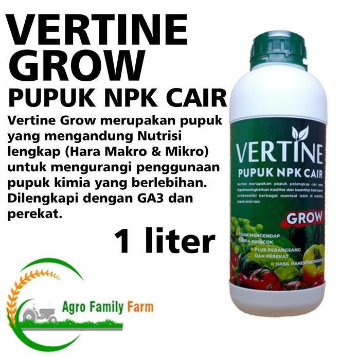 

Terlaris Pupuk Npk Cair Vertine Grow 1 Liter